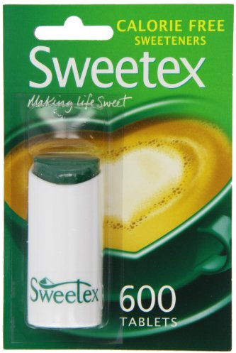 Sweetex Tablets Dispenser 600 Tablets (Pack of 4)