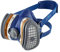 GVS SPR359 Maschera Elipse senza Manutenzione con filtri FFA1P3 per Gas Organici e Polveri, S/M