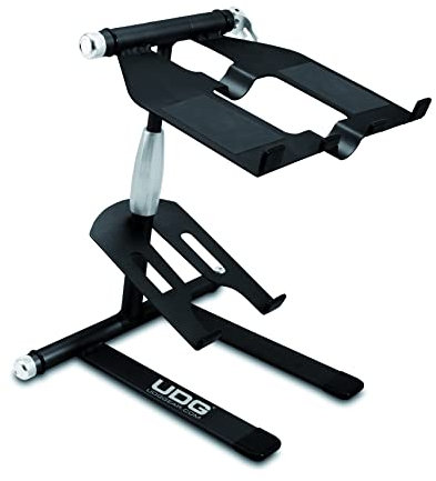 UDG U6010BL Creator Laptop, Controller Stand for DJ's - Aluminium Black