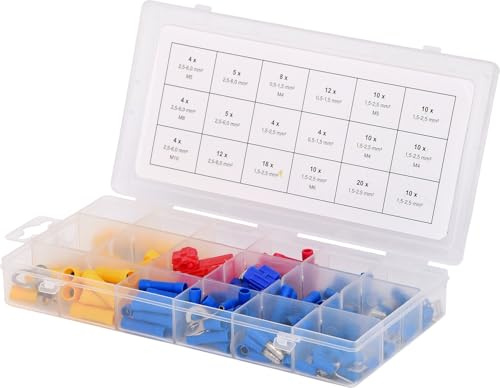 KS Tools 970.0290 Sortiment Quetschverbinder, 160-tlg. | 970.0290, Sortimentskasten
