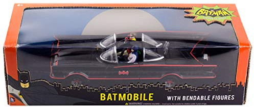 NJ CROCE 1966 Batmobil w Batman & Robin Mini Biegbare Figuren
