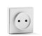 Famatel 5024-B.1 - Base sin toma tierra superficie 16a 250v(blister)