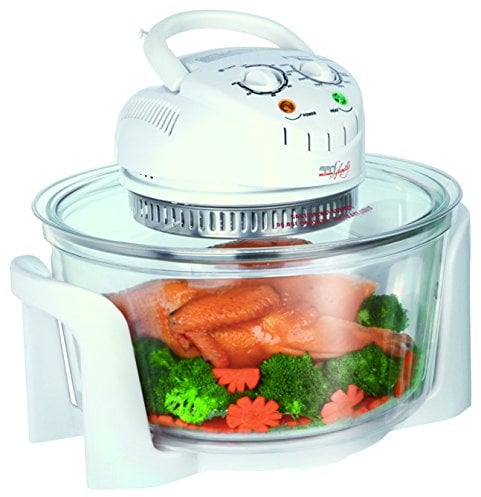 Melchioni HALO Forno Alogeno Ventilato 16 Litri, Bianco