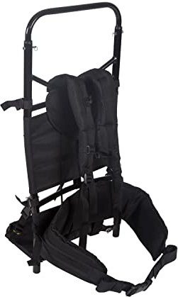 Stansport Frachter Aluminium-Packrahmen (574-F), Schwarz
