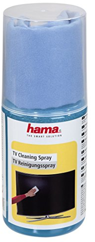 HAMA Set di Pulizia Schermo LCD/Plasma, Gel e Panno in Microfibra, 200 ml, Multicolore
