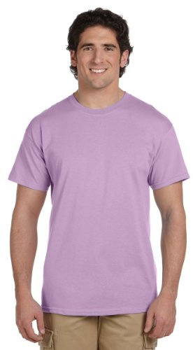 Gildan Mens Ultra Cotton Short Sleeve T-Shirt (2XL) (Orchid)