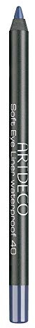 ARTDECO Soft Eyeliner Waterproof - Cremiger Kajalstift wasserfest, langanhaltender Eye Liner mit hoher Deckkraft - 1 x 1,2 g
