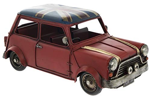 Lesser & Pavey Vintage Transport Classic Car Decor Figurine | Retro Automobile Style, Display Decoration, Durable Construction, Shelf Accent, Collector's Piece, Motoring Gift