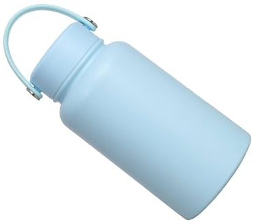 Bouteille de boisson de sport de mesure large 650 ml Isolé sous vide Non Sortir en acier rétention du froid Chaleur Pour activités de plein air Bouteille d'eau large