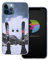 dessana Winter Sport transparente Schutzhülle Handy Case Cover Tasche für Apple iPhone 12 Pro Skifahrer Berg