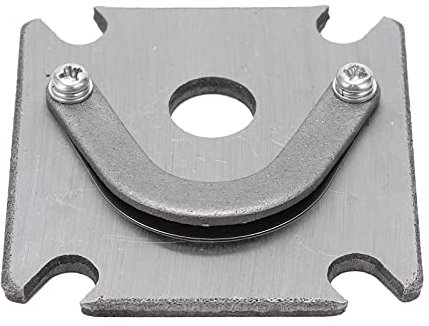 Eujgoov Air Compressor Gasket Valve Plate 1/2.5/3/4P Gasket Kit Cylinder Head Base Valve Plate 48x62mm