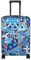 Explore Land Housse de Protection de Valise de Voyage pour Bagages de 45,7 à 81,3 cm, Tuiles portugaises, M (58 cm- 66 cm luggâge), Coloré