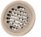Siphon De Sol De Douche, Drain De Douche Anti Odeur Caniveau Pour Douche Rond EmpêChe Efficacement L'Obstruction Des Cheveux, Convient à La Salle De Bain Et Aux Toilettes
