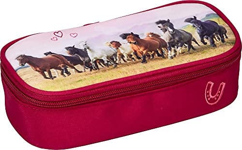 Spiegelburg Etuibox Pferdefreunde berry, unbefüllt