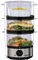 Daewoo Food Steamer, 3 Tier With Rice Bowl, 7 Litre Capacity, Promotes Healthy Living