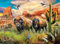 Buffalo Games - Darrell Bush - Bison Rangelands - 1000 Teile Puzzle