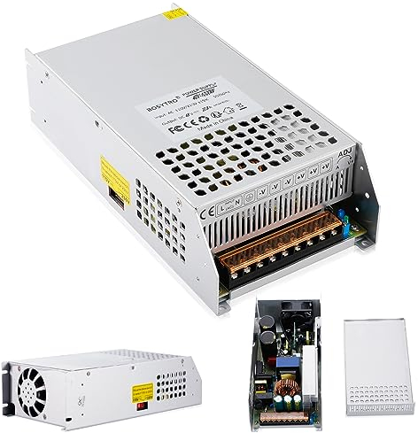 BOSYTRO DC 48V 20.8A 1000W Fuente de Alimentación Conmutada Universal, AC110/220 -DC 48V Adaptador de Alimentación LED para CCTV,Impresoras 3D, Tira LED Luces, Industrial Ordenador Project