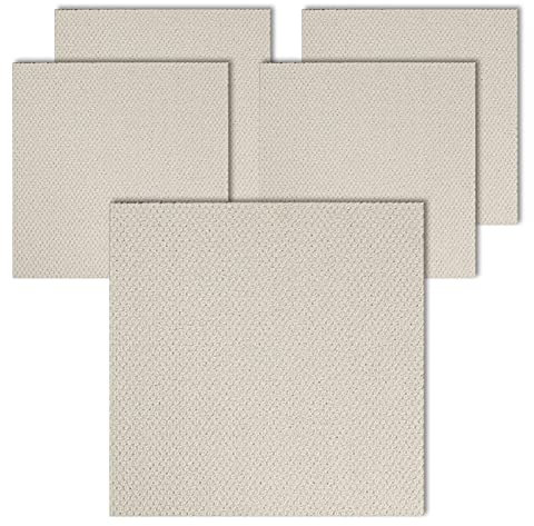Teppich Zum Abziehen&Aufkleben10 StüCk, Selbstklebende Teppichfliesen,20X20,Mehrzweckmatten, rutschfest, Wiederverwendbar,Schutz,Dekoration(Color:Beige)