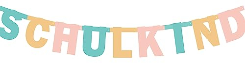 Schulkind Girlande Hänge Deko zu Einschulung, Rosa Schulkind Banner für Schuleinführung Schulanfang Dekoration Schule Jungs Mädchen