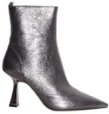 Michael Kors 40H3CLME5M-021 CLARA MID BOOTIE Donna, ANTHRACITE EU 41