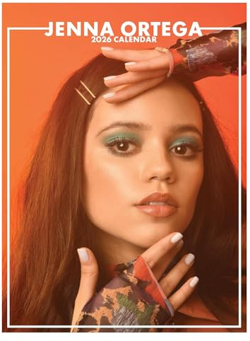2025 Calendar Month To View A3 Wall Calendar, Ideal for Christmas or Birthday (Jenna Ortega)
