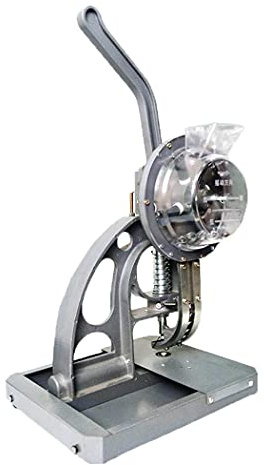 Trimming Shop 10mm Halbautomatische Ösenmaschine, Grommet Stanz- und Einstellmaschine, Automatische Grommet Press Maschine, Banner Schnalle Making Machine für Poster oder Schilder