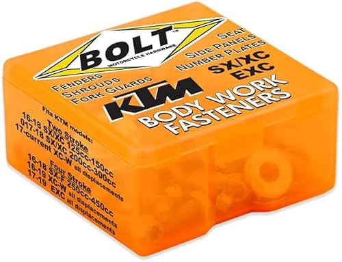 Kit di viti di fissaggio in plastica Bolt compatibili con Ktm Exc Exc F SX SXF in acciaio inossidabile set viteria e bulloni