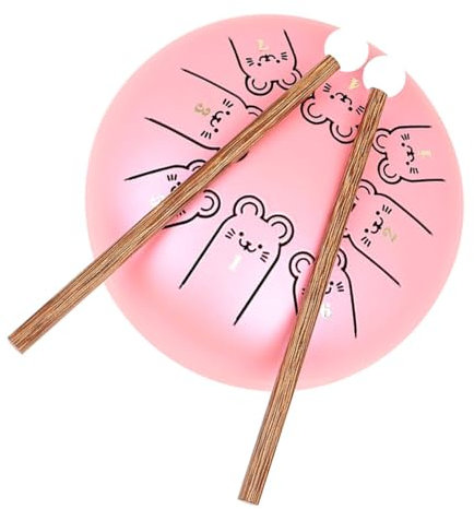 Parliky Beginner Friendly Steel Tongue Drum Portable Steel Drum for Adults for Music Performance