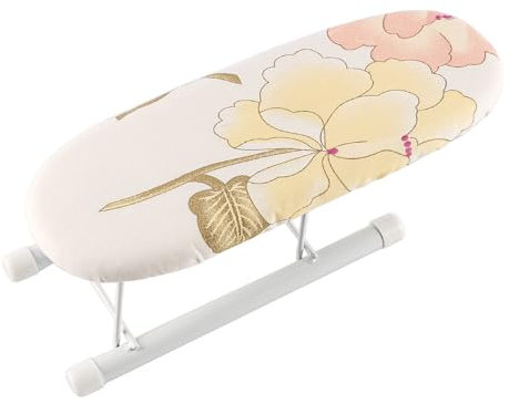 Sarini Ironing Sleeve Board Sleeve Tabletop Ironing Board Space-Saving Mini Basics Ironing Board for Shirt Sleeves Compact Portable for Easy Shirt and Sleeve Pressing
