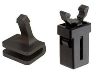 HARRY INDUSTRIES Repair clip/striker pin Set with Clasp for Brabantia bin lid (50/60L Set with Clasp)