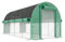 Outsunny Serra da esterno 4,5x2x2 m con copertura extra Serra a tunnel con pareti laterali avvolgibili 8 finestre a rete e 2 porte avvolgibili Serra per giardino Serra per patio