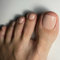 Nude Press on Toes Nails Short Square - Solid Color Fake Toe Nails Glue on - 24Pcs Natural Toe Press on Nails for Women - Glossy Gel ToeNails Acrylic Nail Arts