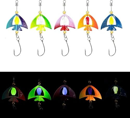 Machilea Twist Spoon 2025 Lot de 5 cuillères à truite actif UV (4 g) 5 cm Twister Spinner truite | Lot de 5 cuillères à truite pour truite, pêche, truite (couleur dégradée)