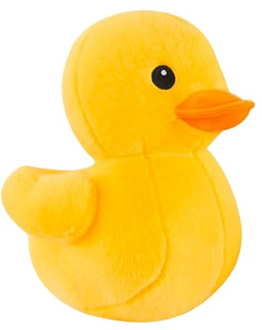 AQCQDQ Ente Kuscheltier,Gelb Ente Kuscheltier,Plüsch Gelbe Ente Weich Füllen Tiere Spielzeug Dekoration Wurfkissen Stofftier, zum Spielen und Kuscheln für Kinder Mädchen (50 cm,Duck)