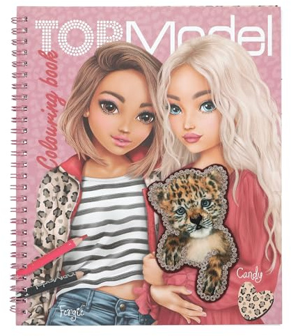 Depesche Top Model Leo Heart Colouring Book