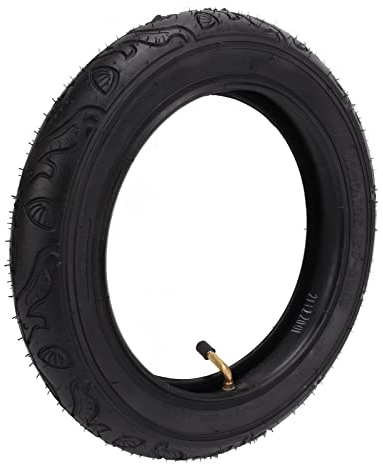 Zhangpu 30,5 cm (12 Zoll) 30,5 x 2,125 Fahrradreifen mit gebogenem Mund Aufblasen, starke Elastizität, Kinder-Fahrradreifen, Ersatzräder