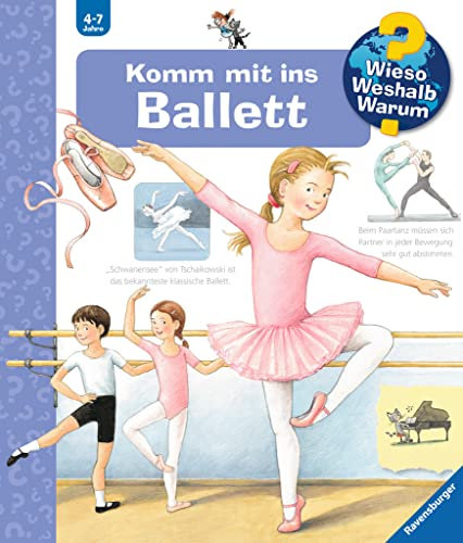 Ravensburger 02896 WWW54 Komm mit ins Ballett