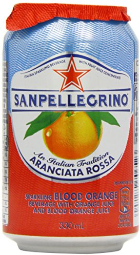 SanPellegrino Aranciata Rossa 24x 330ml - kohlensäurehaltiges Erfrischungsgetränk mit Blut-Orange