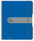 Herlitz To Go Notizblock, A5, Spiralbindung, 80 Blatt, blau