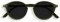IZIPIZI Unisex Shape D Sonnenbrille, Kaki Green Lenses, one Size
