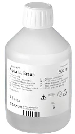 Ecotainer 500ml Aqua Spüllösung, PP Flasche mit Griff-Taille, weißer Deckel, Art.Nr.: 82423E, VE 1x500ml