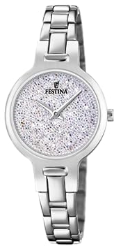 Festina Uhr Für Damen F20379/1 Outlet Silber Edelstahl Case SilberEdelstahl Band