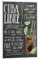 artboxONE Poster mit weißem Rahmen 90x60 cm Cocktails Typografie Cuba Libre - Bild cubalibre Cocktail cubalibre