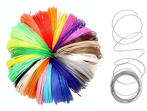 ISO TRADE Filament PLA 1,75mm Set 30 Stück 5m 3D-Stift 3D-Drucker 6809