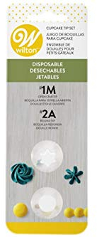 WILTON : DISPOSABLE TIP SET OF 2 -NO 1M, 2A