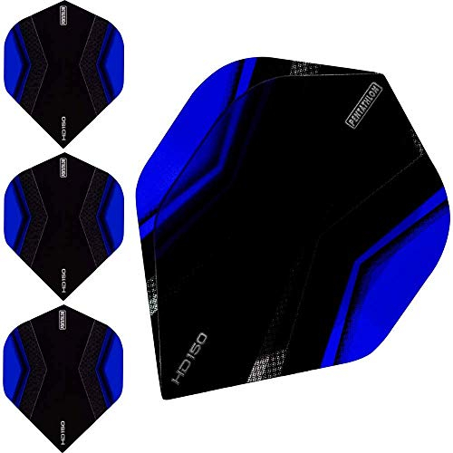 abcdarts Unisex Erwachsene Pentathlon Hd150 Xwing Dart Flights, Blau, Klassische EU