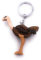 H-Customs Vogel Strauß v1 Riesen Vogel Holz Edel Handmade Schlüsselanhänger Anhänger