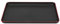 Plateau en Plastique, Plateau rectangulaire épaissi de Style Japonais, Plateau de Service pour Repas élégant, Solide et Durable pour Le Restaurant, hôtel (Noir)(39 * 28cm)