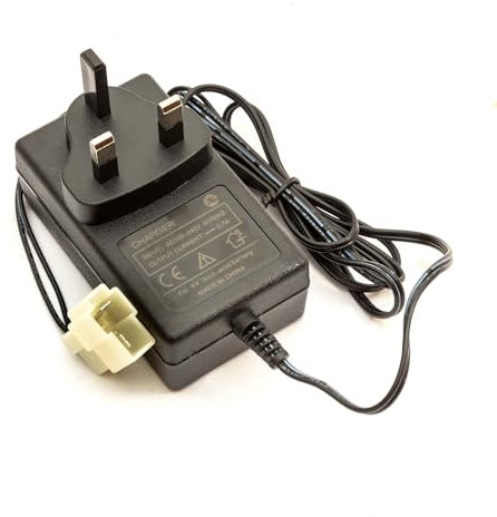 6v Lead Acid Battery Charger DC 6 Volt 700mA UK Mains Plug Electric Ride On Toy Car