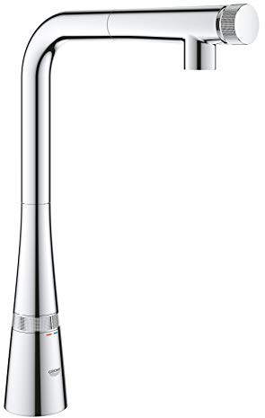 Grohe Zedra Spültischbatterie mit SmartControl Küchenarmatur, Wasserhahn in Chrom 31593002